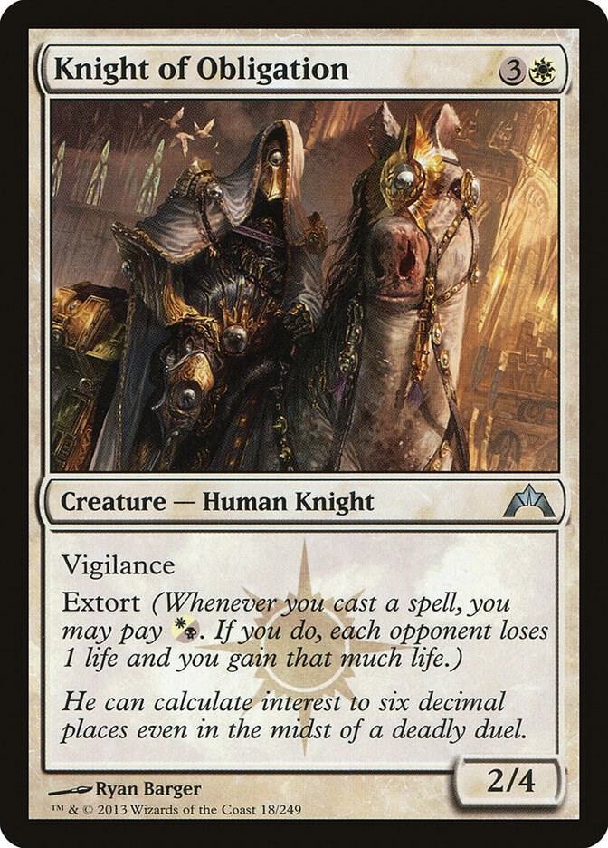 Knight of Obligation card image
