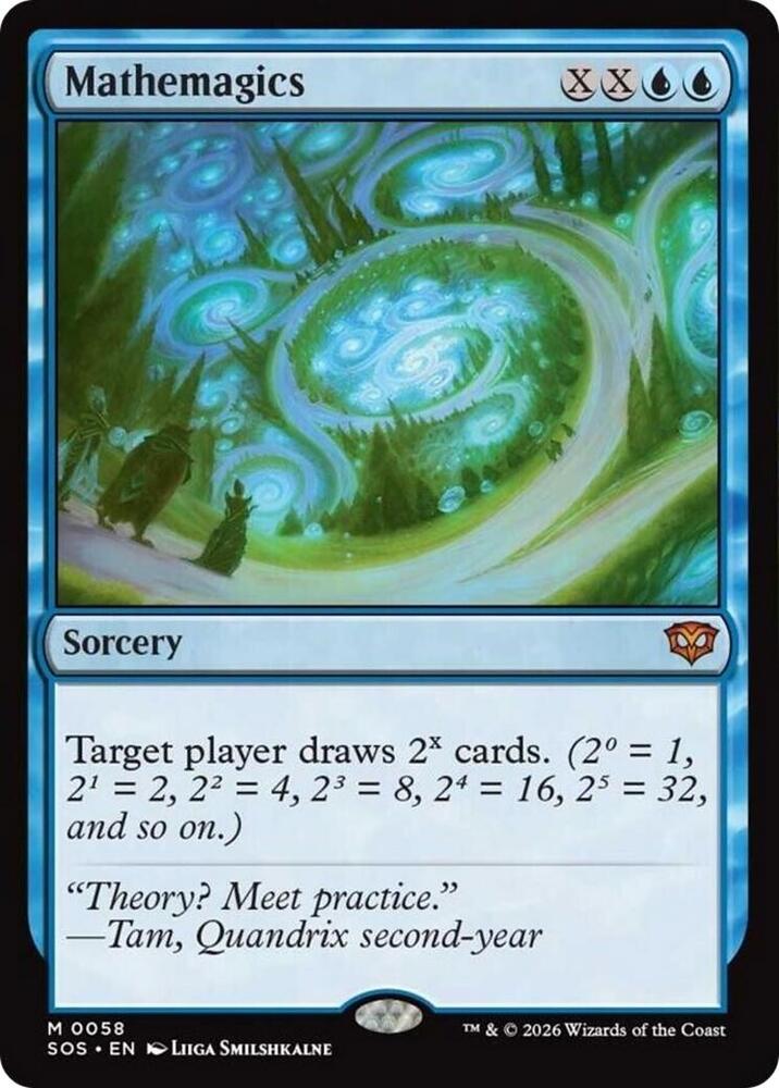 Mathemagics card image