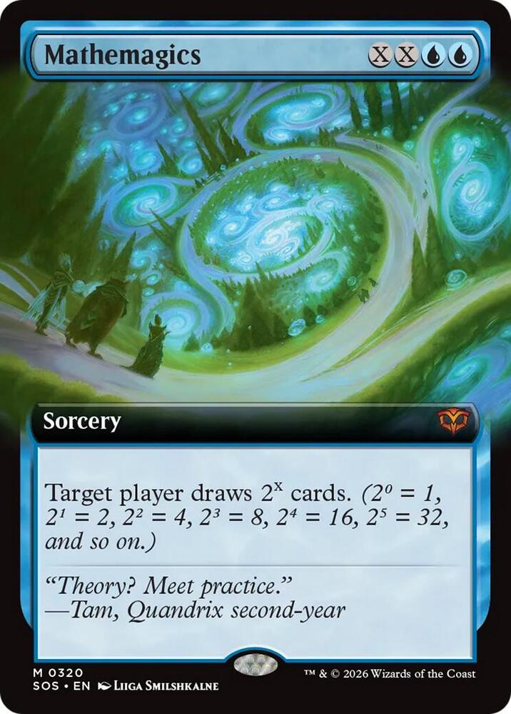 Mathemagics (Extended Art) card image
