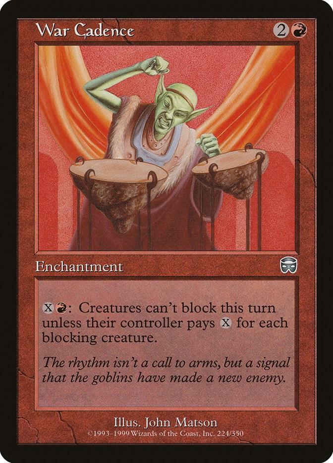 War Cadence card image