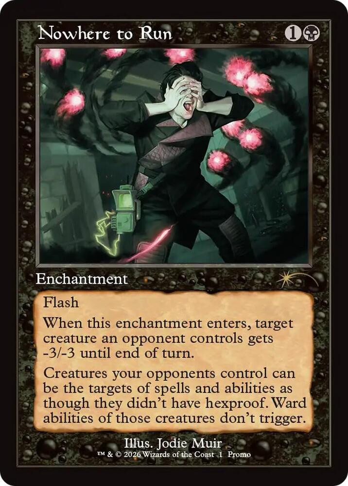 Nowhere to Run (Retro Frame) card image