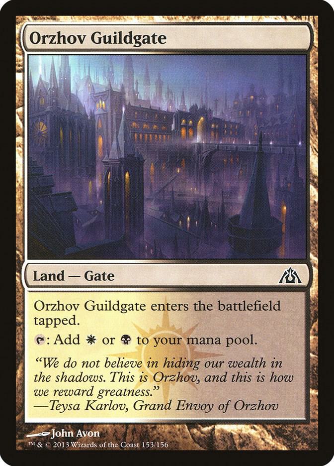 Orzhov Guildgate card image