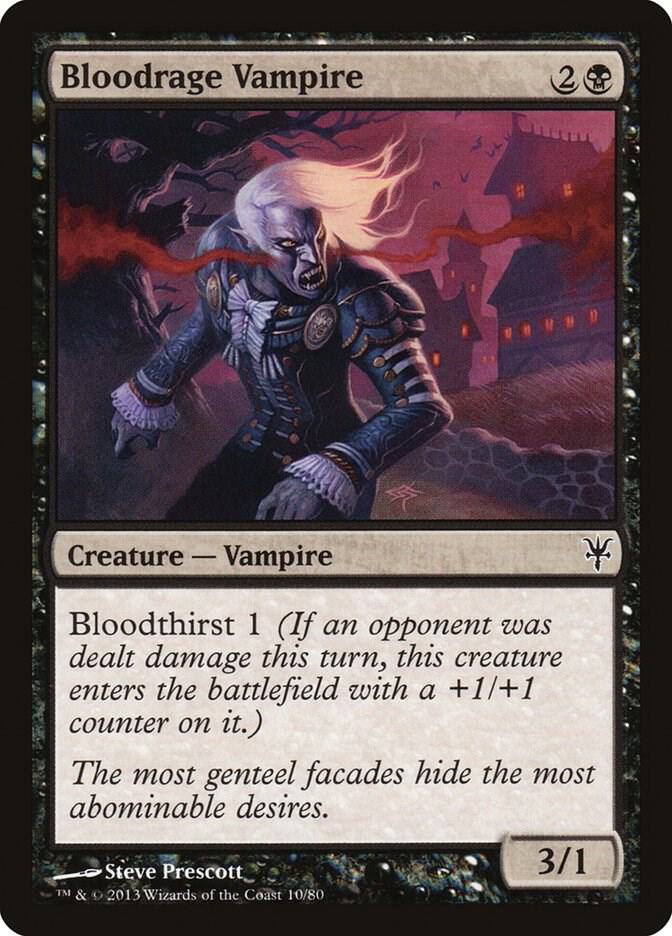 Bloodrage Vampire card image