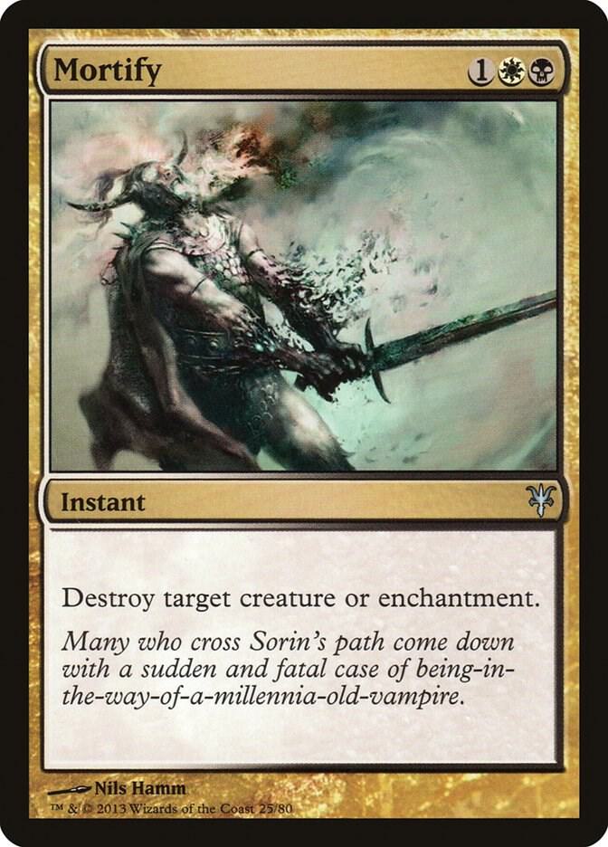Mortify card image