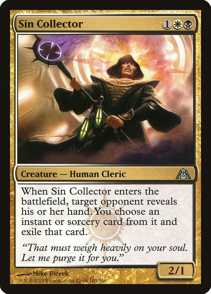 Sin Collector card image