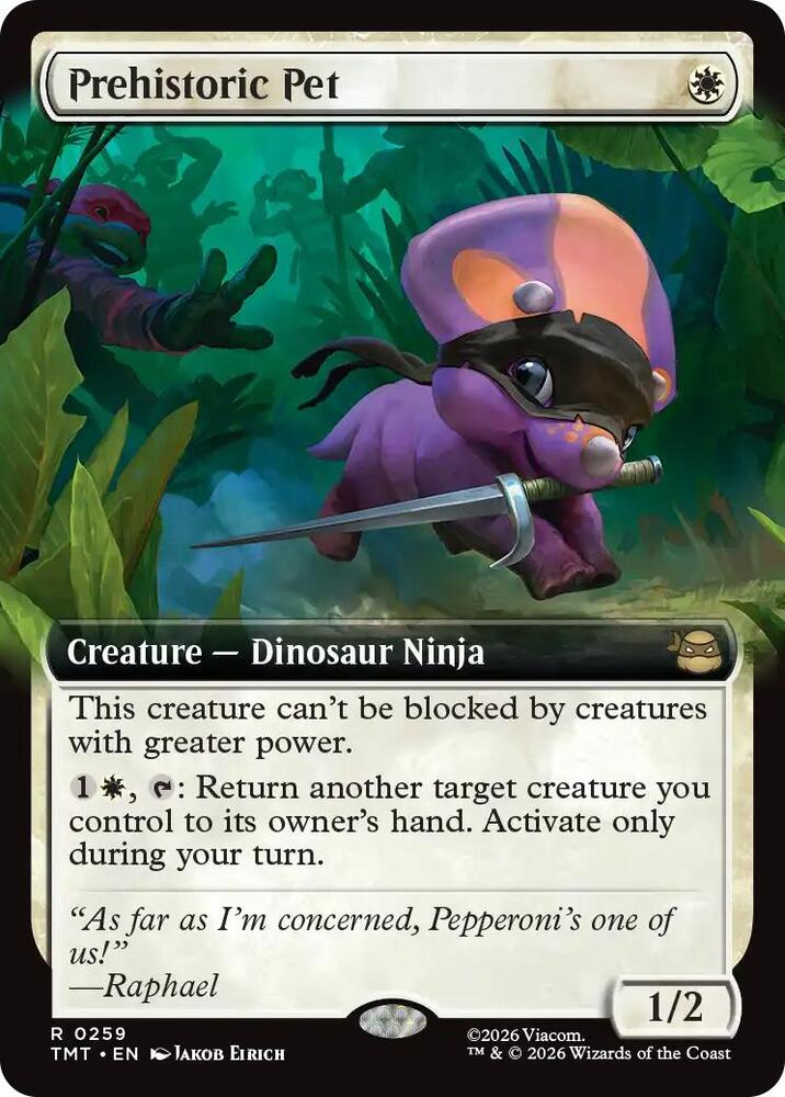 Prehistoric Pet (Extended Art) card image
