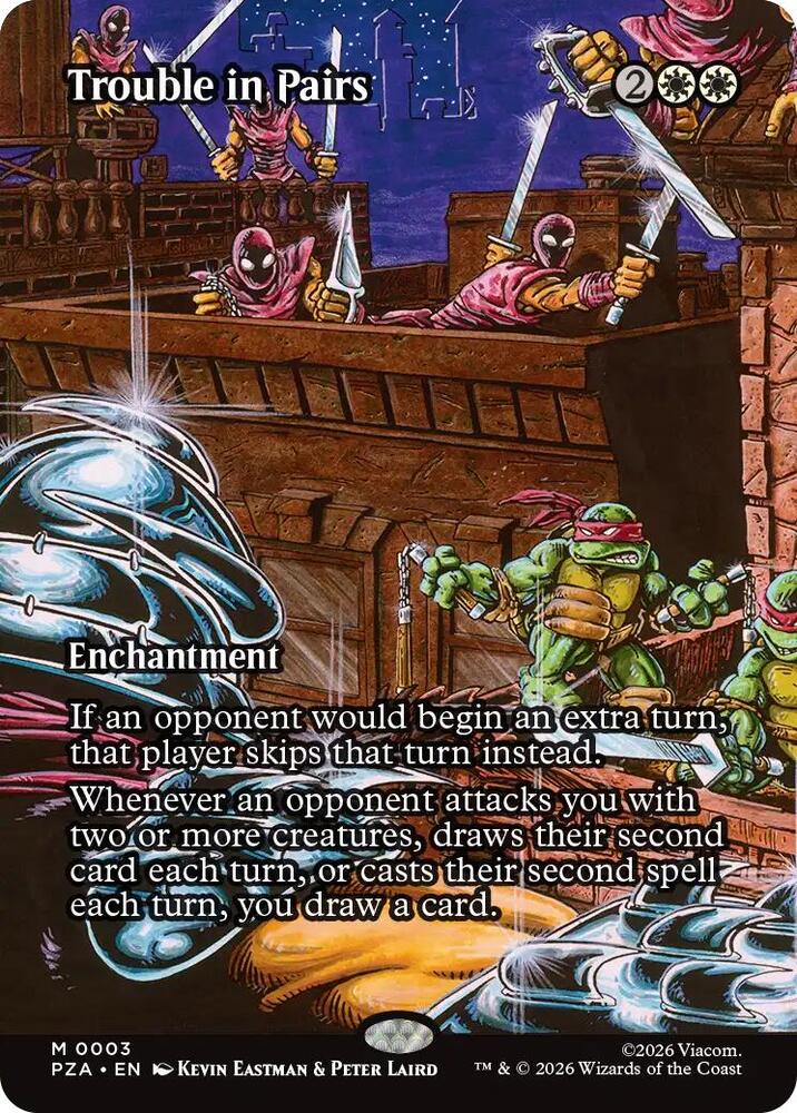 Trouble in Pairs (Borderless) card image