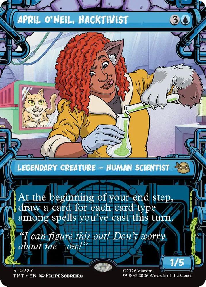 April O'Neil, Hacktivist (0227) (Showcase) card image