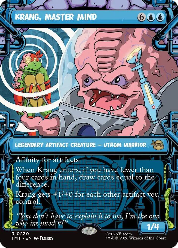 Krang, Master Mind (Showcase) card image