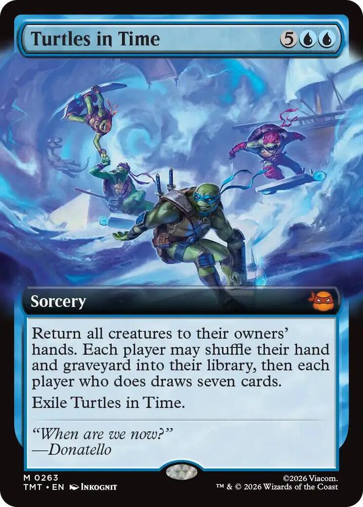 Turtles in Time (Extended Art) card image