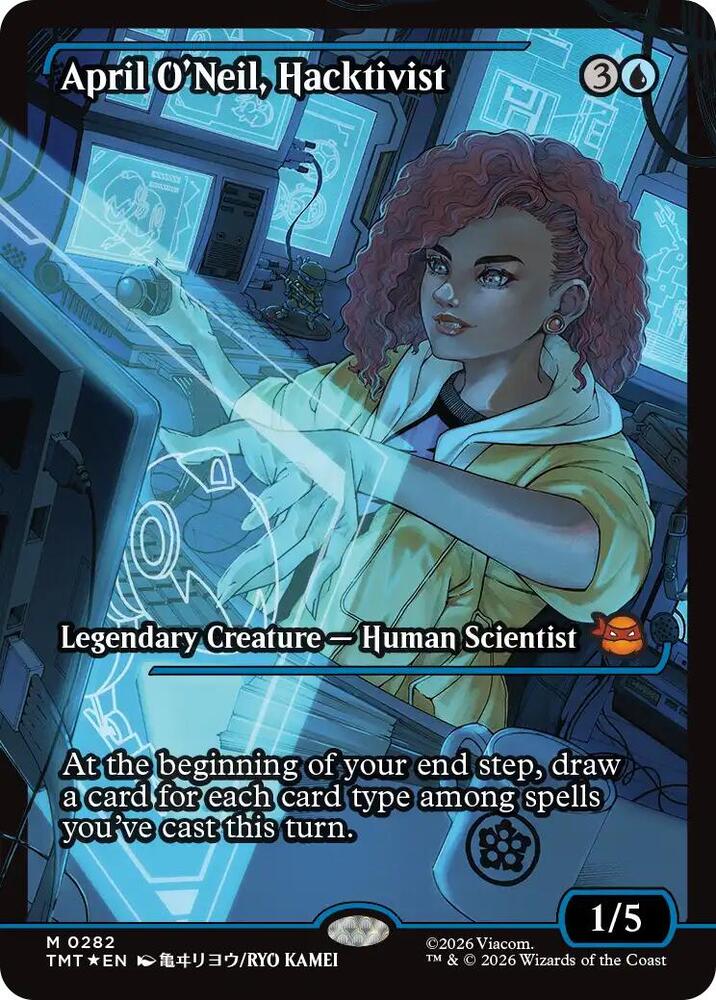 April O'Neil, Hacktivist (0282) (Showcase) card image