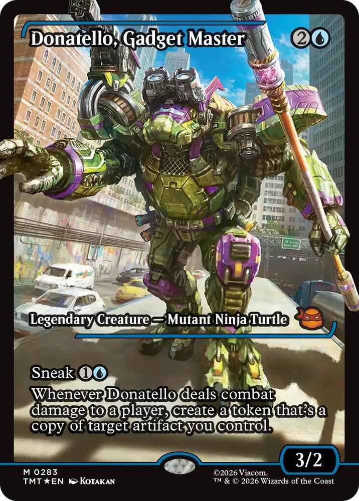 Donatello, Gadget Master (Showcase) card image