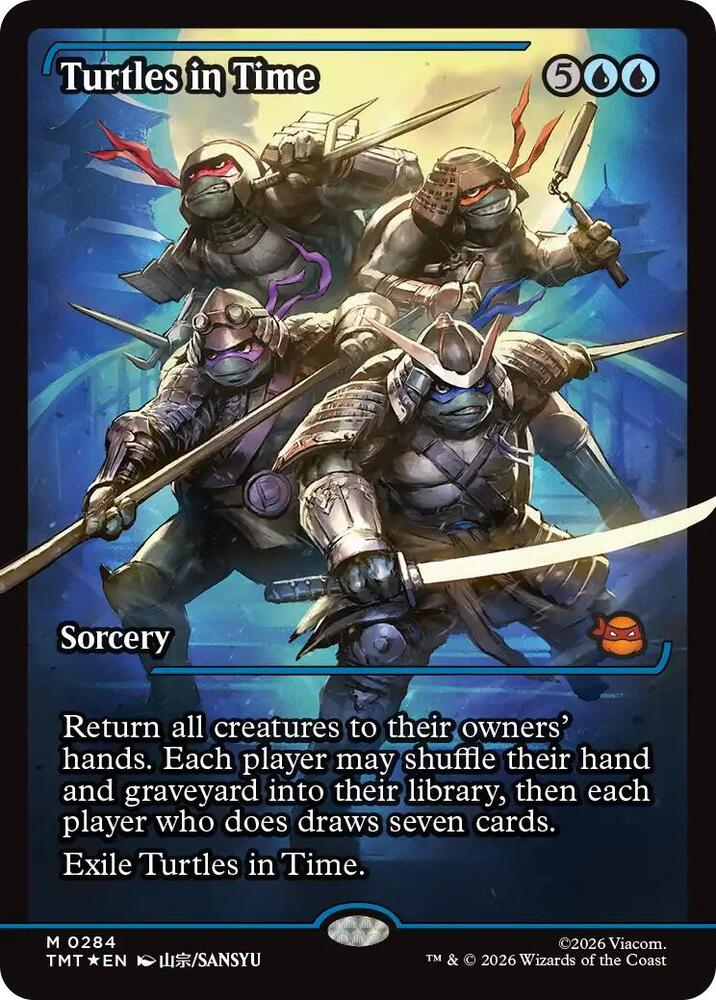 Turtles in Time (Showcase) card image