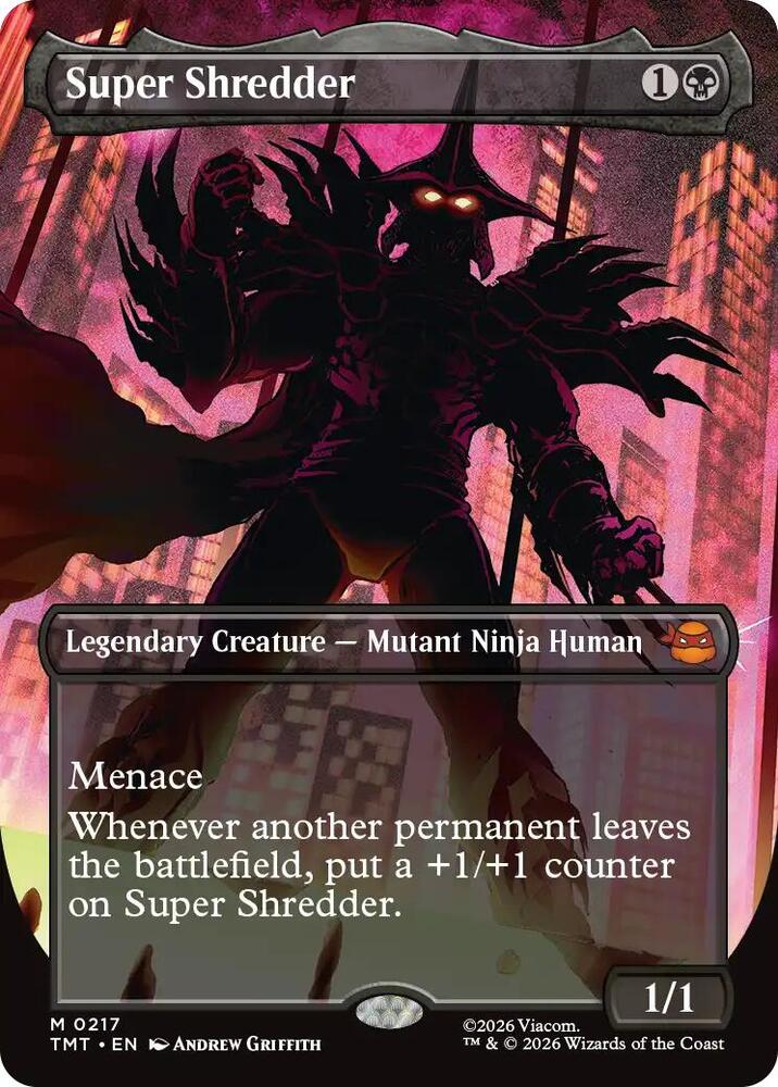 Super Shredder (Borderless) card image