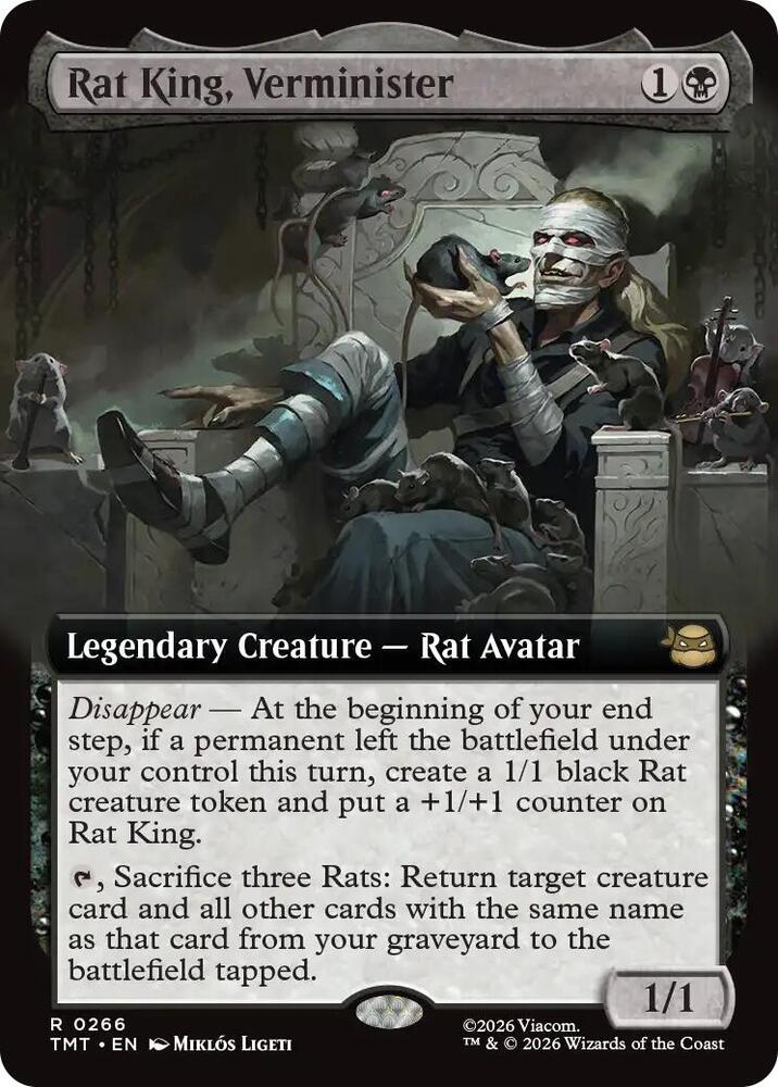 Rat King, Verminister (Extended Art) card image