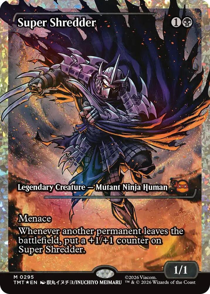 Super Shredder (Showcase) (Fracture Foil) card image