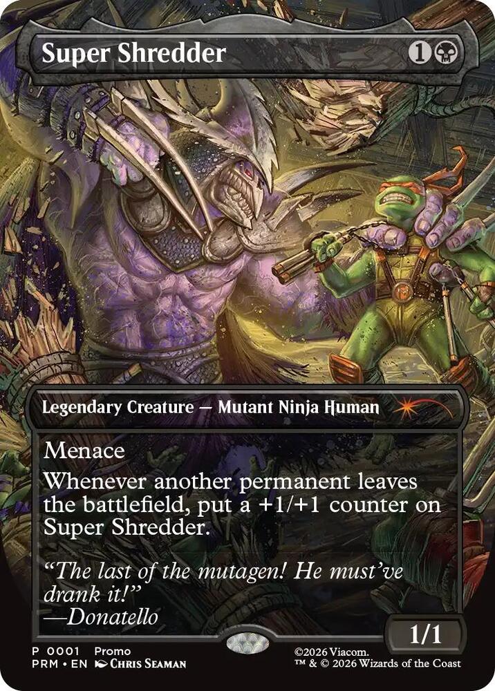 Super Shredder (Borderless) card image