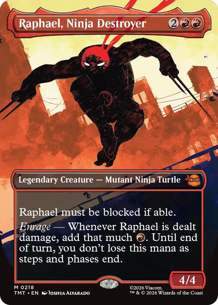 Raphael, Ninja Destroyer (Borderless) card image