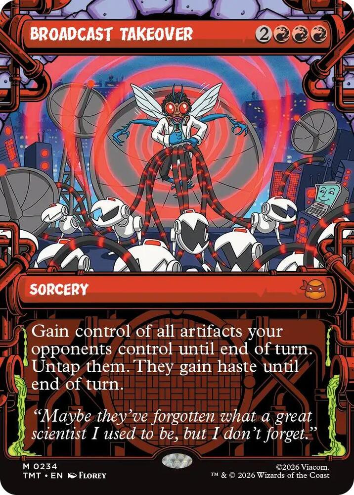 Broadcast Takeover (Showcase) card image