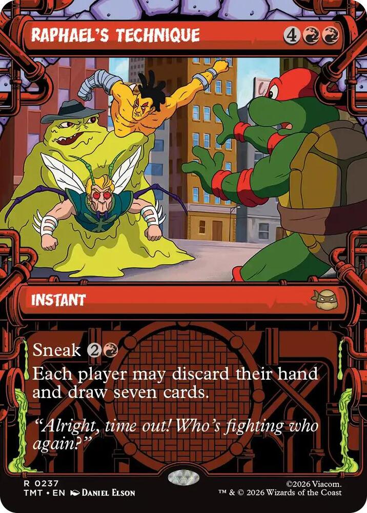 Raphael's Technique (Showcase) card image