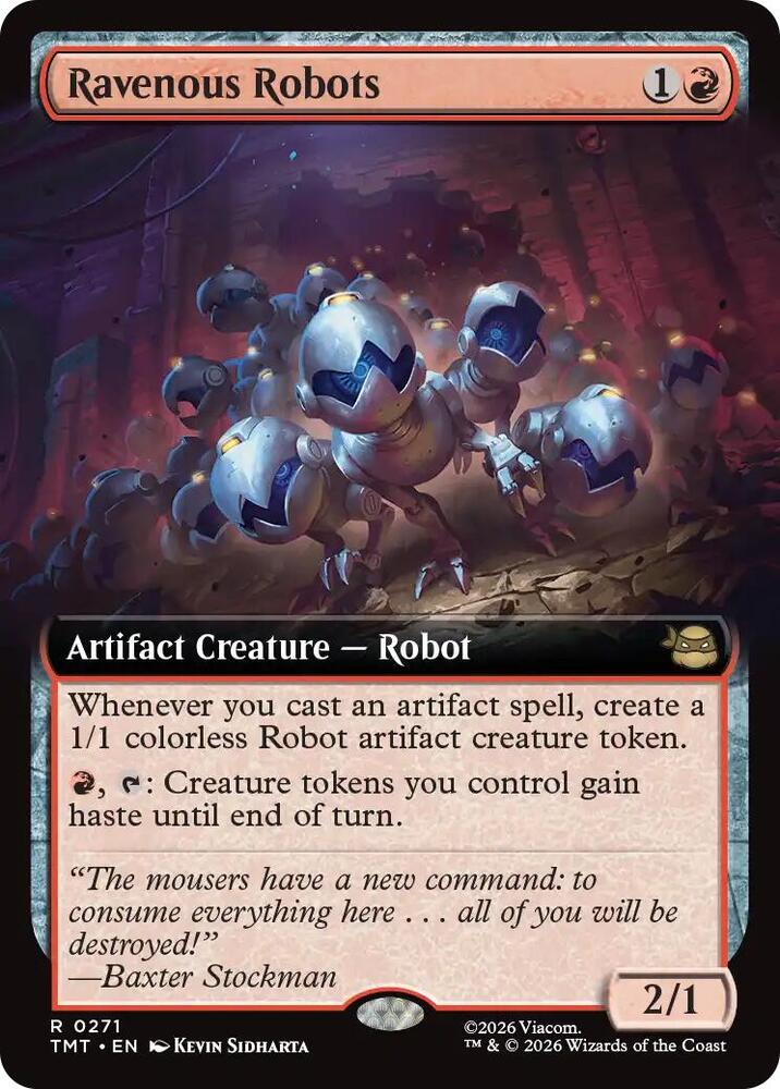 Ravenous Robots (Extended Art) card image