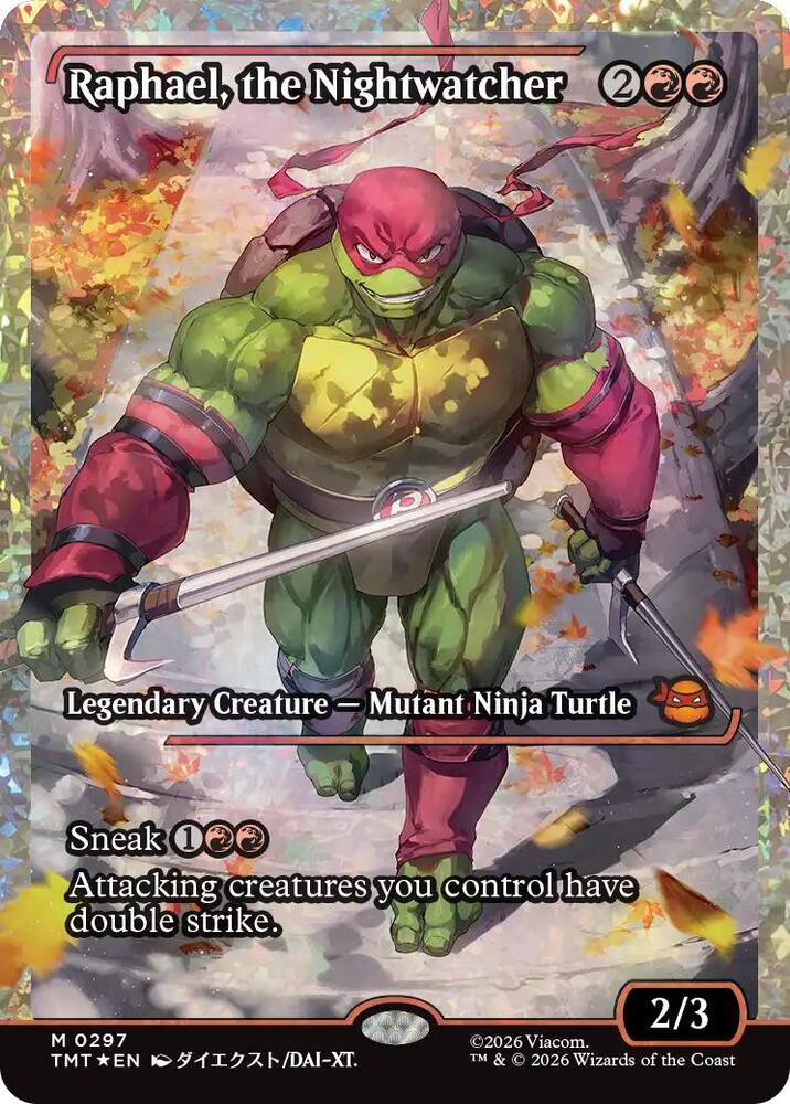 Raphael, the Nightwatcher (Showcase) (Fracture Foil) card image