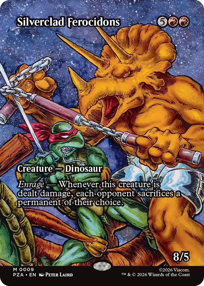 Silverclad Ferocidons (Borderless) card image
