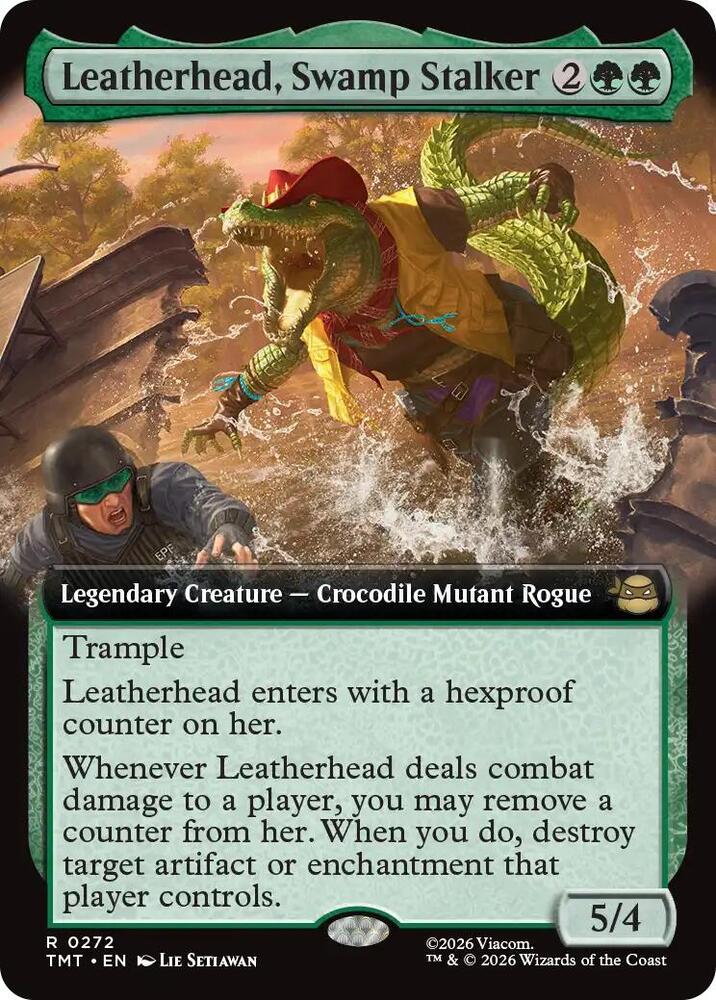 Leatherhead, Swamp Stalker (Extended Art) card image