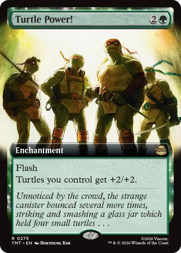 Turtle Power! (Extended Art) card image
