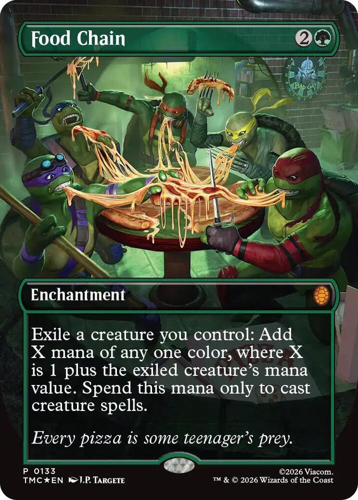 Food Chain (Borderless) card image