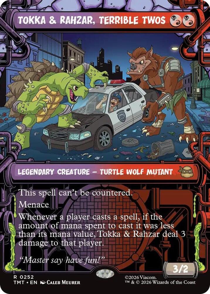 Tokka & Rahzar, Terrible Twos (Showcase) card image