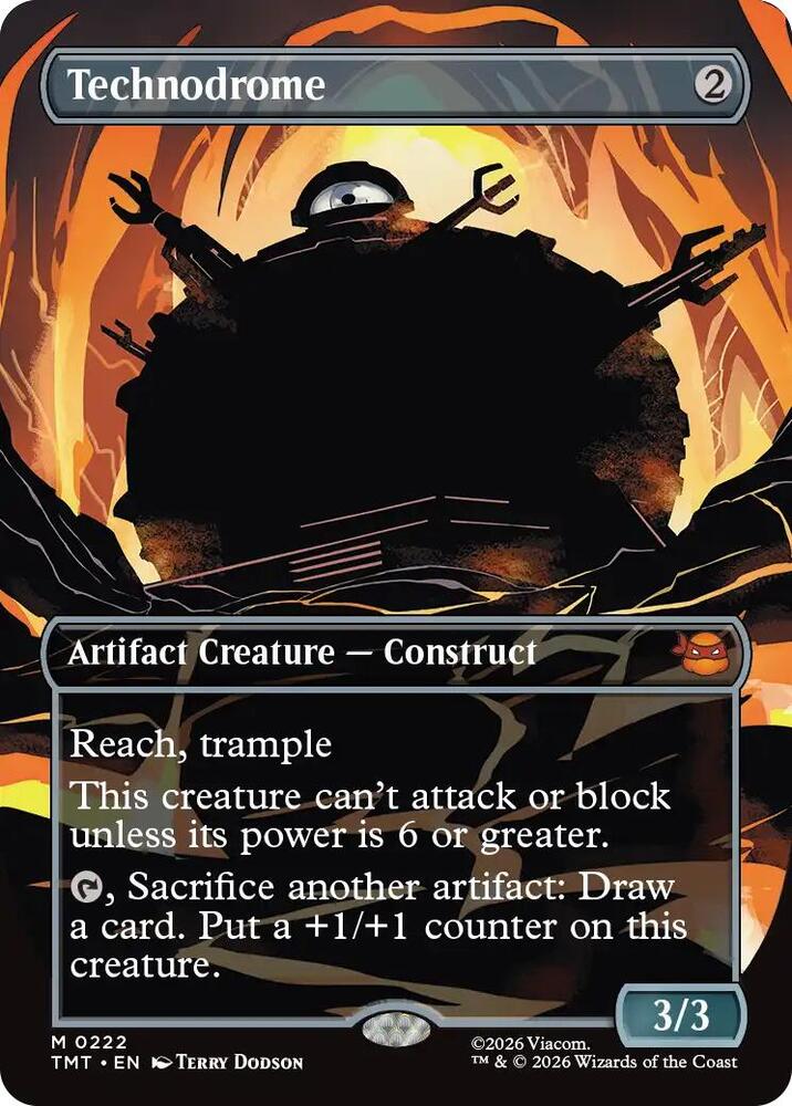 Technodrome (Borderless) card image