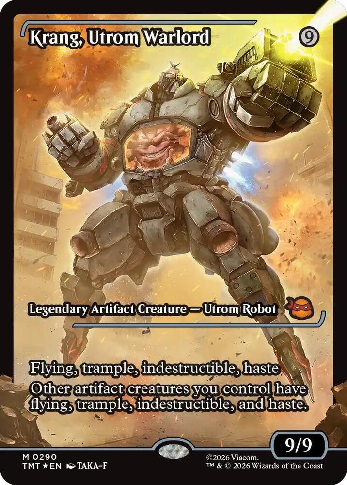 Krang, Utrom Warlord (Showcase) card image