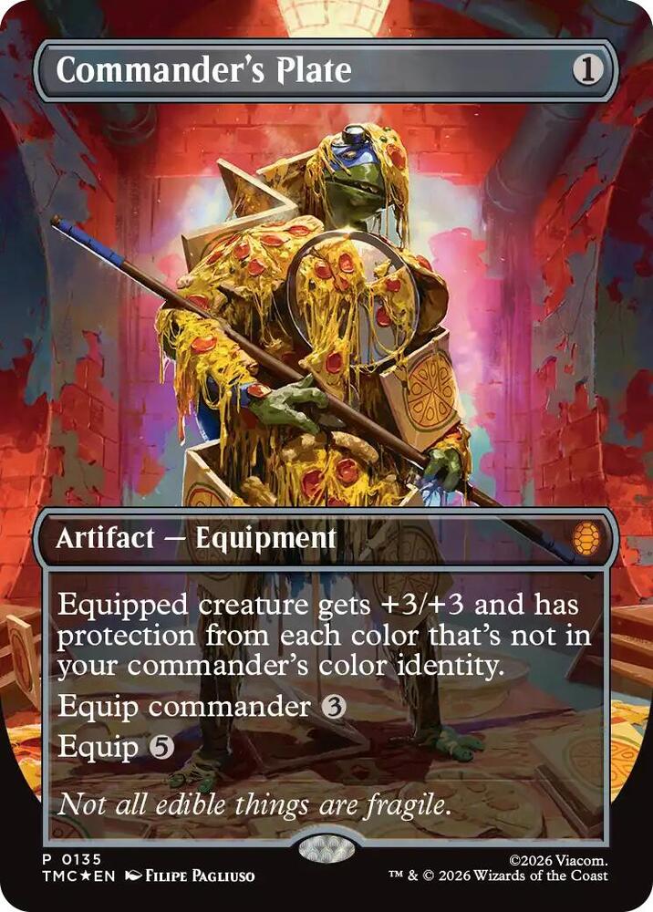 Commander's Plate (Borderless) card image