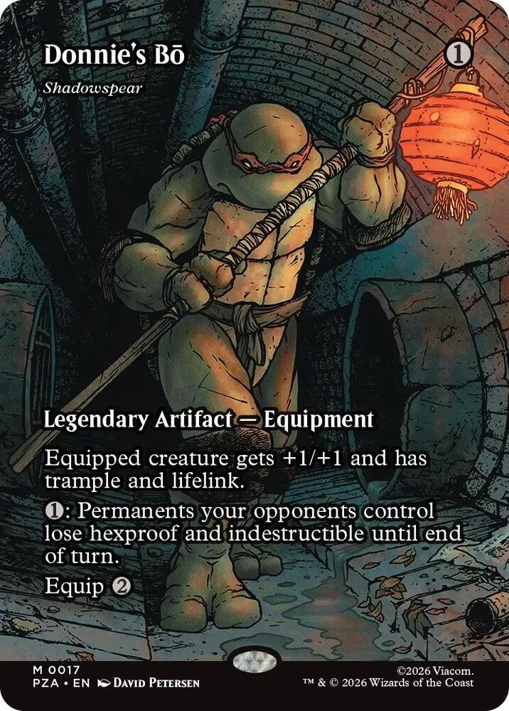 Donnie's Bo - Shadowspear (Borderless) card image
