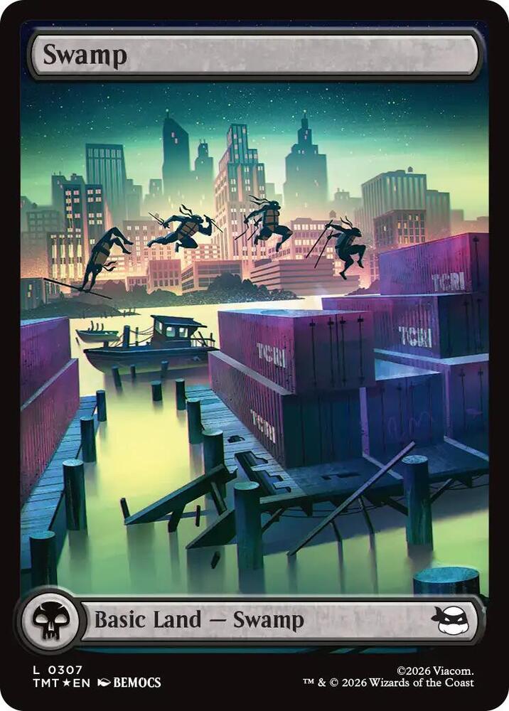 Swamp (0307) (Surge Foil) card image
