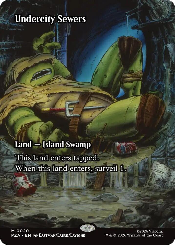 Undercity Sewers (Borderless) card image