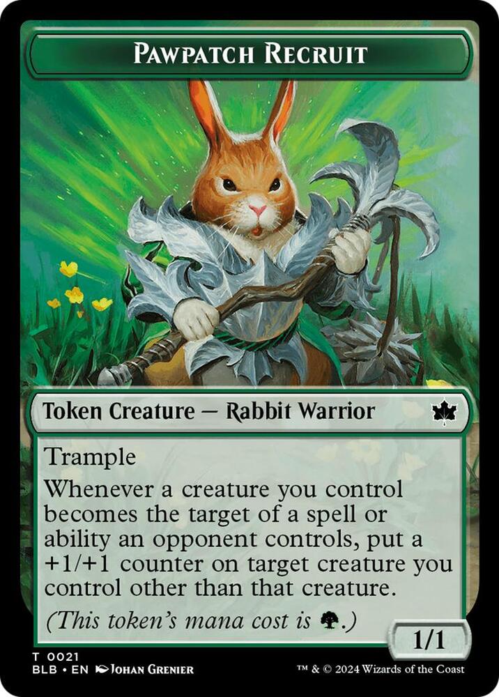 Pawpatch Recruit // Map Double-Sided Token card image