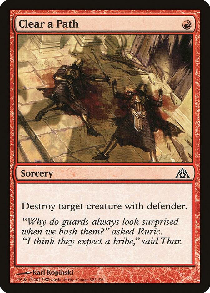 Clear a Path card image