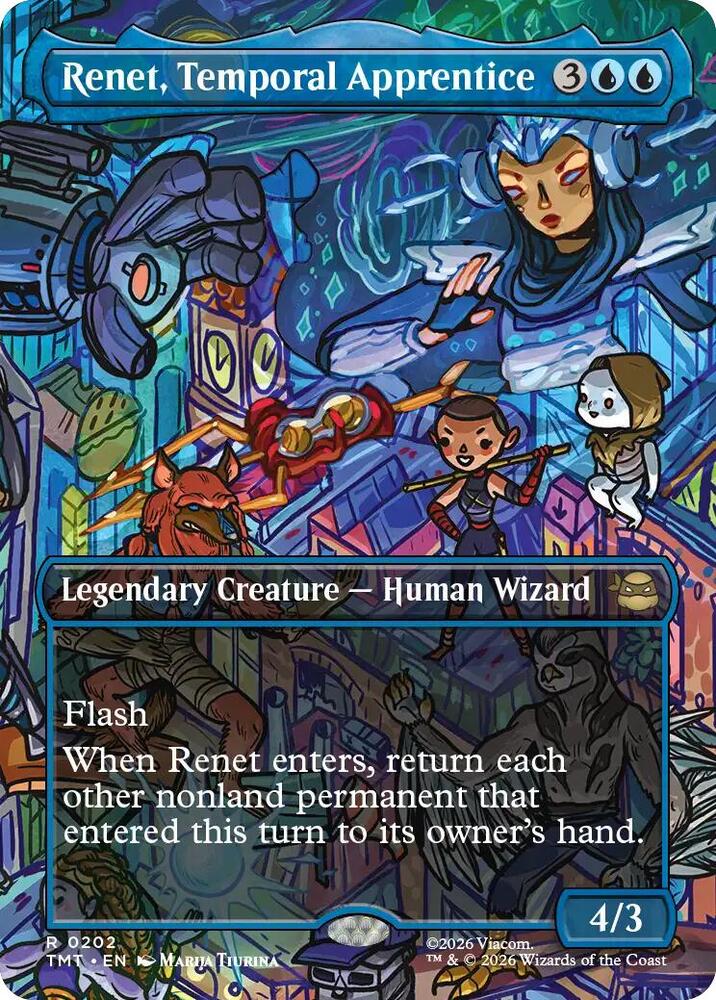 Renet, Temporal Apprentice (Borderless) card image