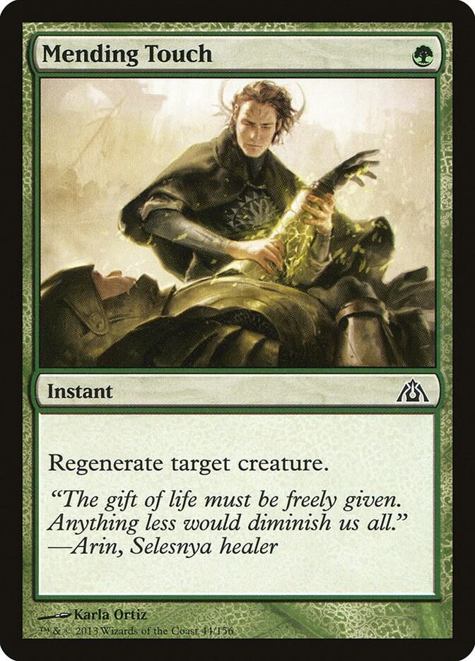 Mending Touch card image