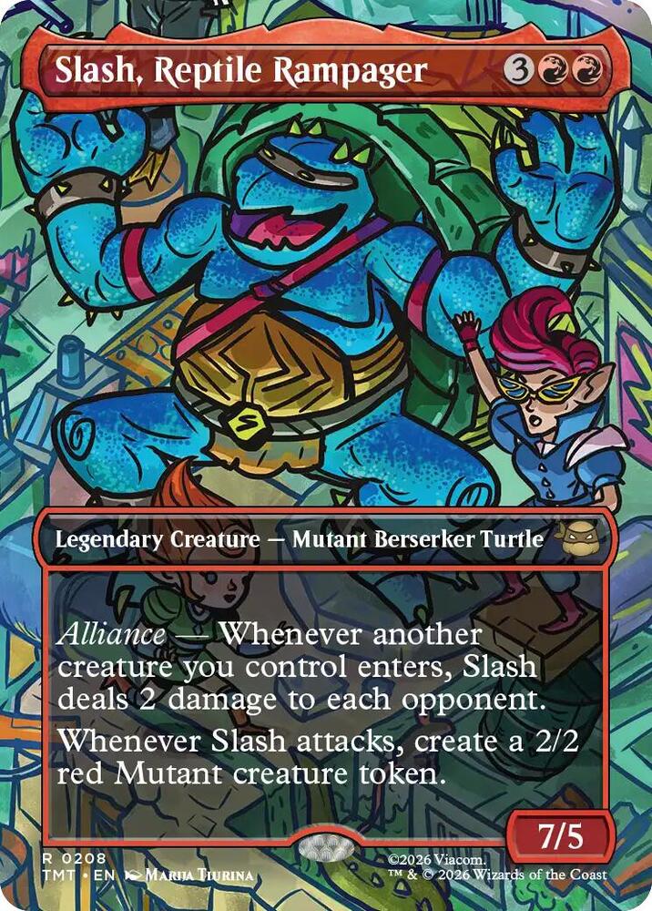 Slash, Reptile Rampager (Borderless) card image