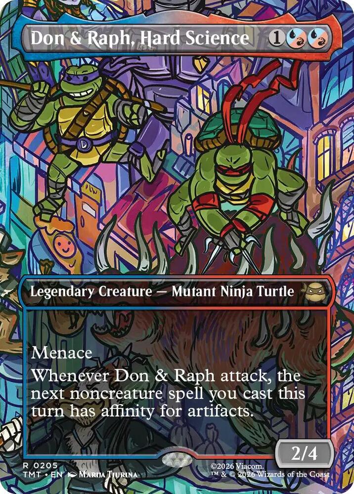 Don & Raph, Hard Science (Borderless) card image
