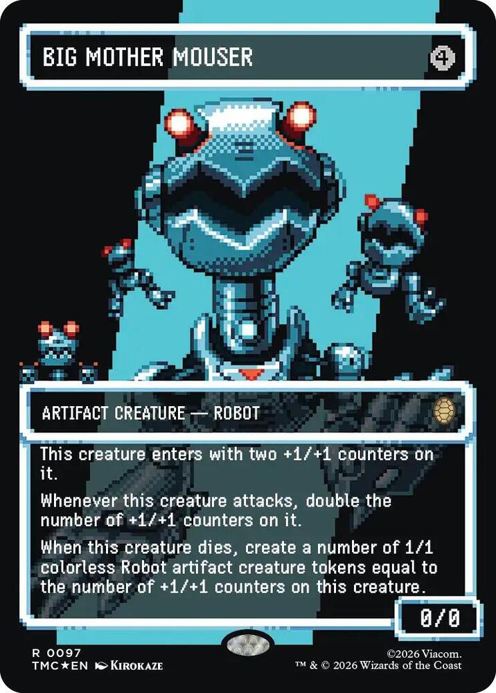 Big Mother Mouser (Borderless) (Surge Foil) card image