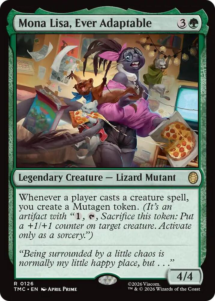 Mona Lisa, Ever Adaptable card image