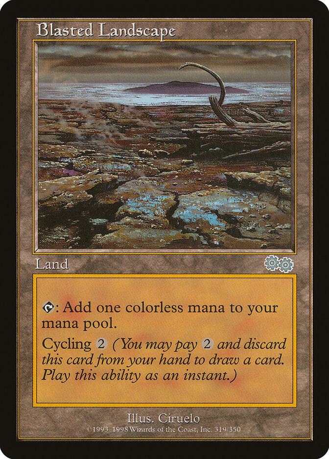 Blasted Landscape card image