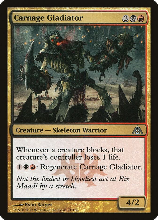 Carnage Gladiator card image