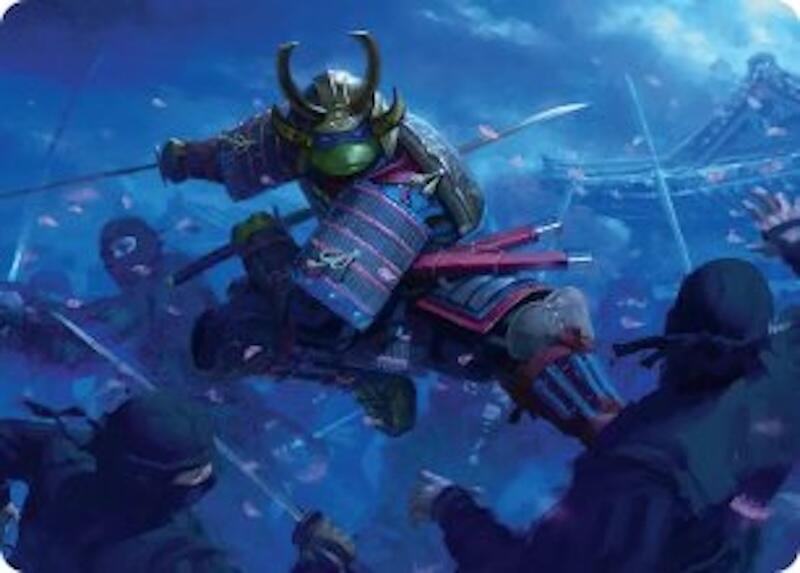 Leonardo, Sewer Samurai Art Card (1/54) card image