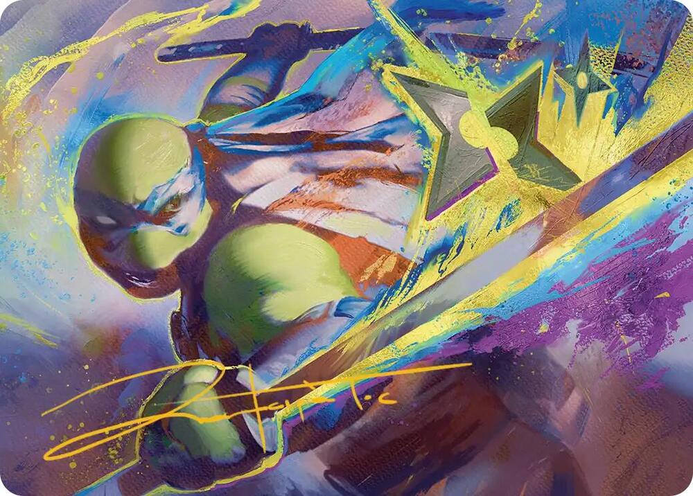 Leonardo's Technique Art Card (Gold-Stamped Signature) card image