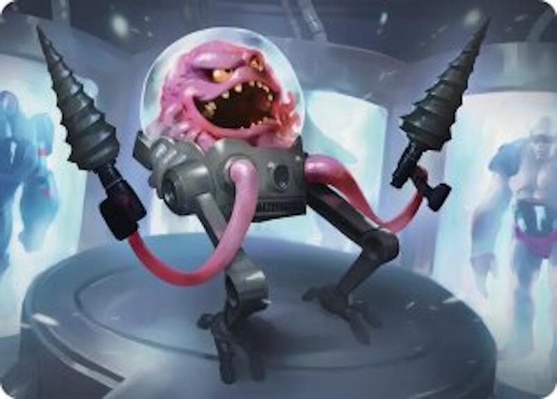 Krang, Master Mind Art Card (4/54) card image